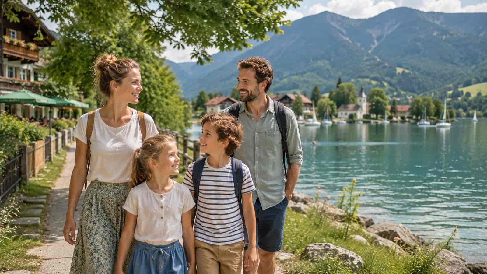 Familie plant Ferien nach Bundesländern in Deutschland
