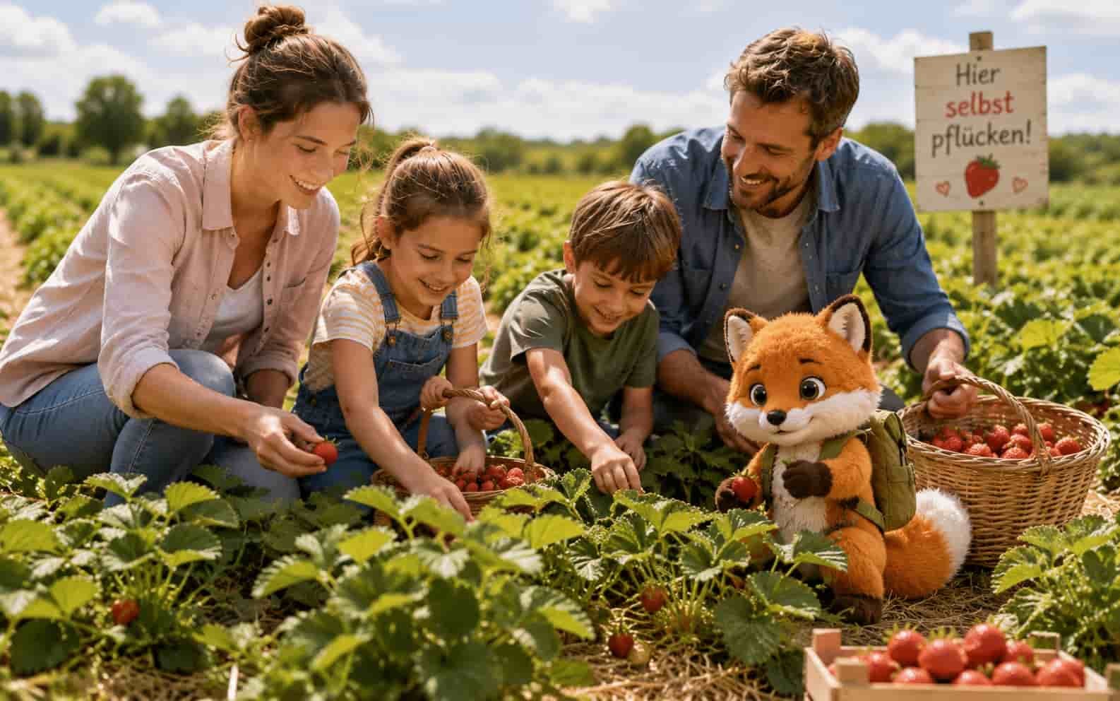 Familie mit Ferifuchs plant einen Badetag als Ersatzbild für das H2O Herford